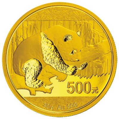 2016 30 Gram Chinese Gold Panda Coin